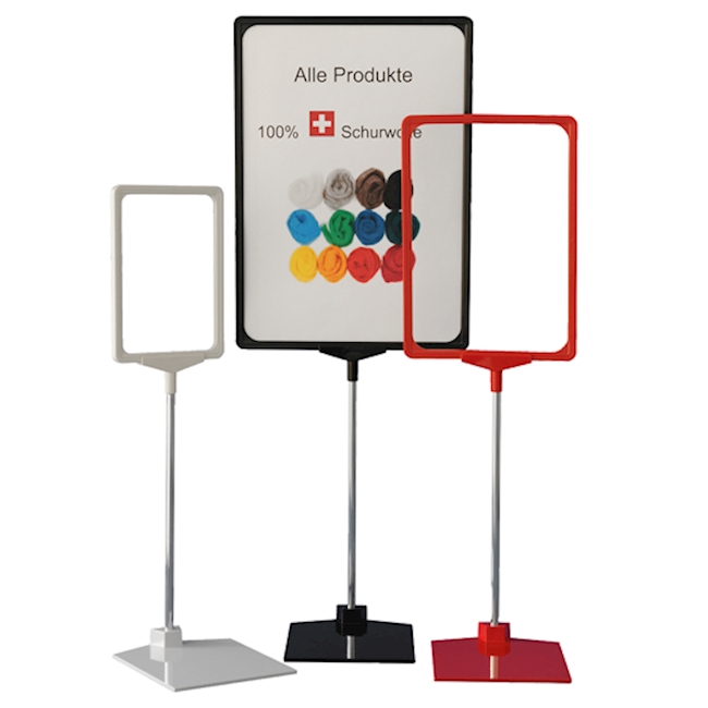 Porte-affiche A5 noir